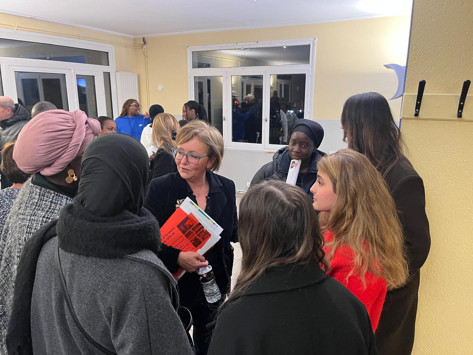 Engagement de la maire